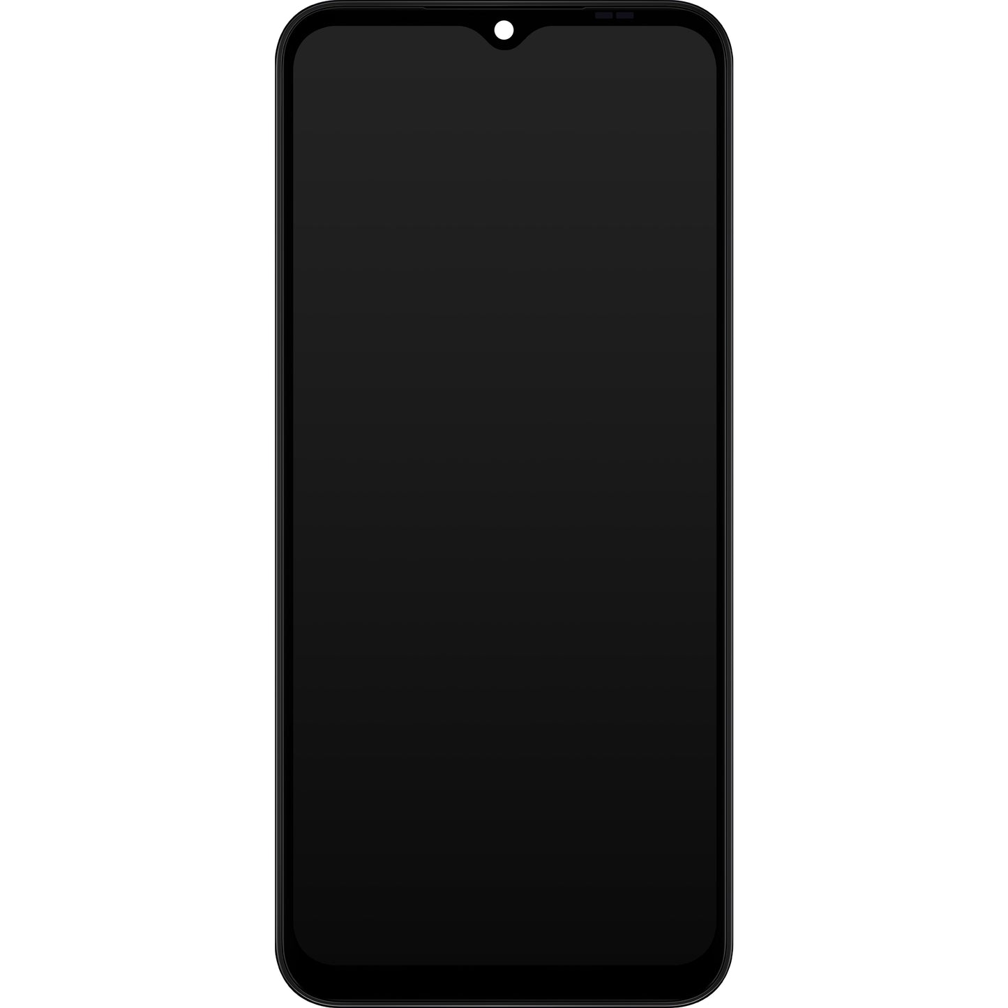 Écran tactile Samsung Galaxy A14 A145, avec cadre, version non européenne, noir, Service Pack GH82-3111185A