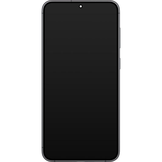 Touchscreen Display Samsung Galaxy S23+ S916, mit Rahmen, Schwarz (Phantom Schwarz), Service Pack GH82-30476A