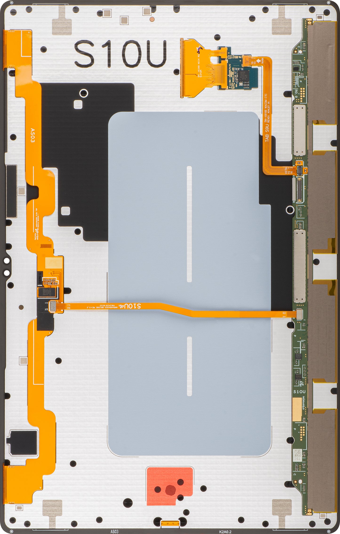 Display met Touchscreen Samsung Galaxy Tab S10 Ultra, Service Pack GH82-35939A