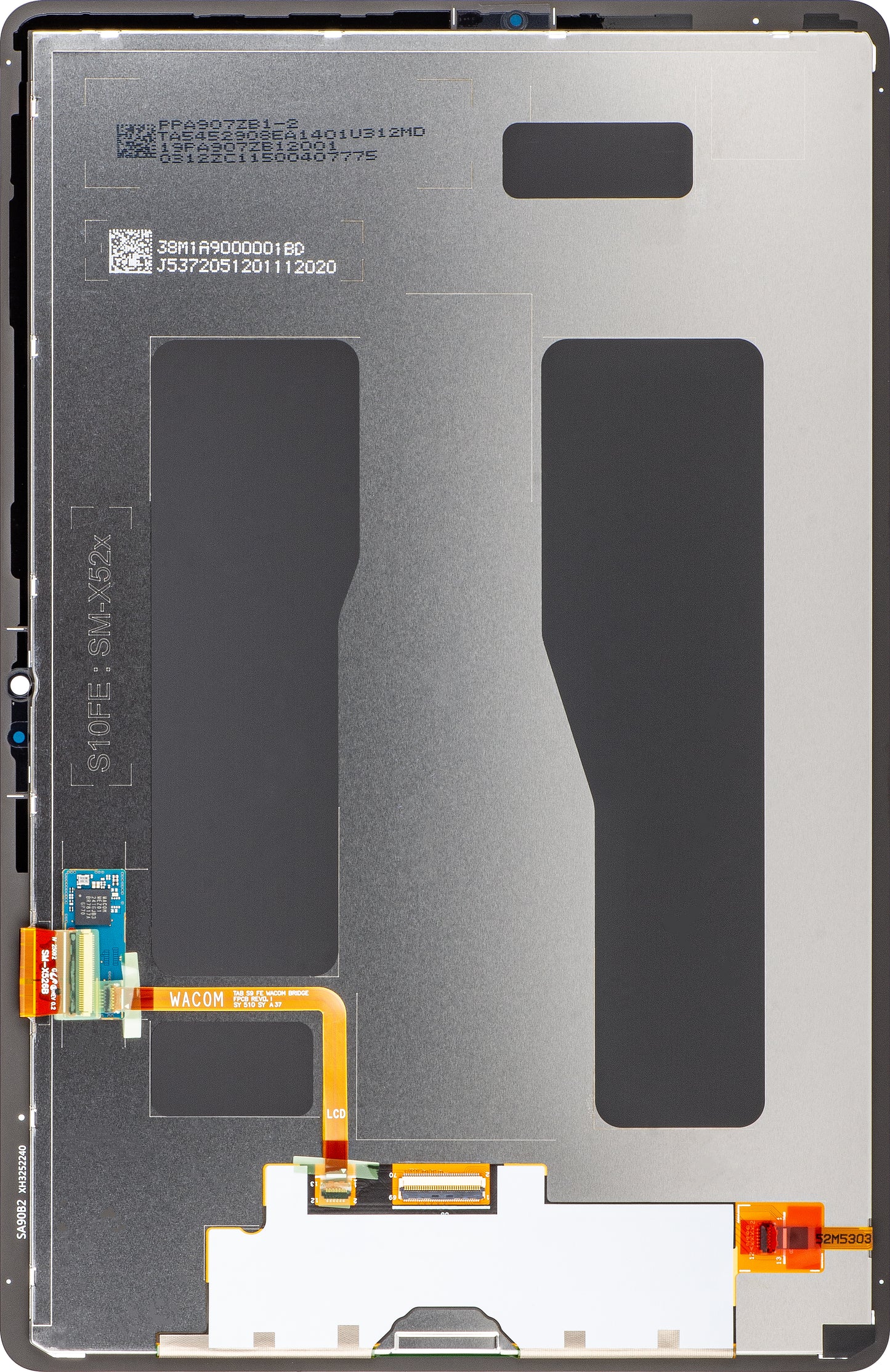 Display met Touchscreen Samsung Galaxy Tab S10 FE, Service Pack GH82-37143A