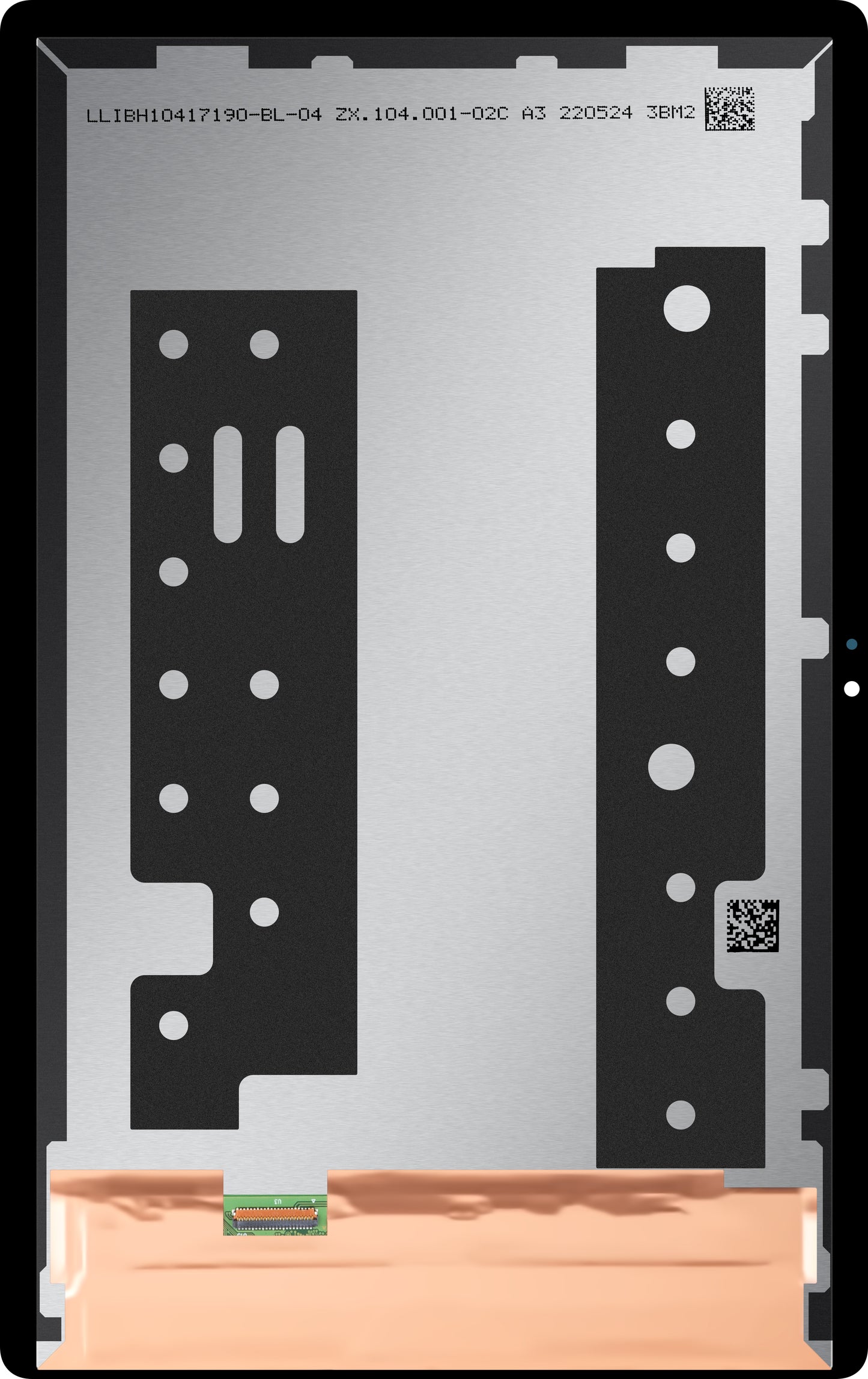 Écran tactile Samsung Galaxy Tab A7 10.4 (2022), Pack de service GH81-22396A
