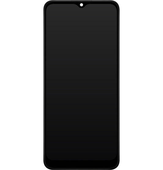 Écran tactile Samsung Galaxy A03 A035, avec cadre, version F, noir, Service Pack GH81-21625A