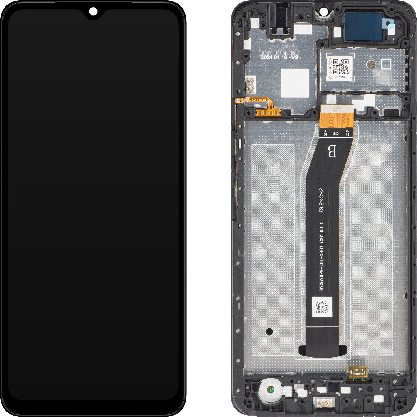 Xiaomi Redmi A3 Écran tactile, avec cadre, noir, Service Pack 5600010C3Y00