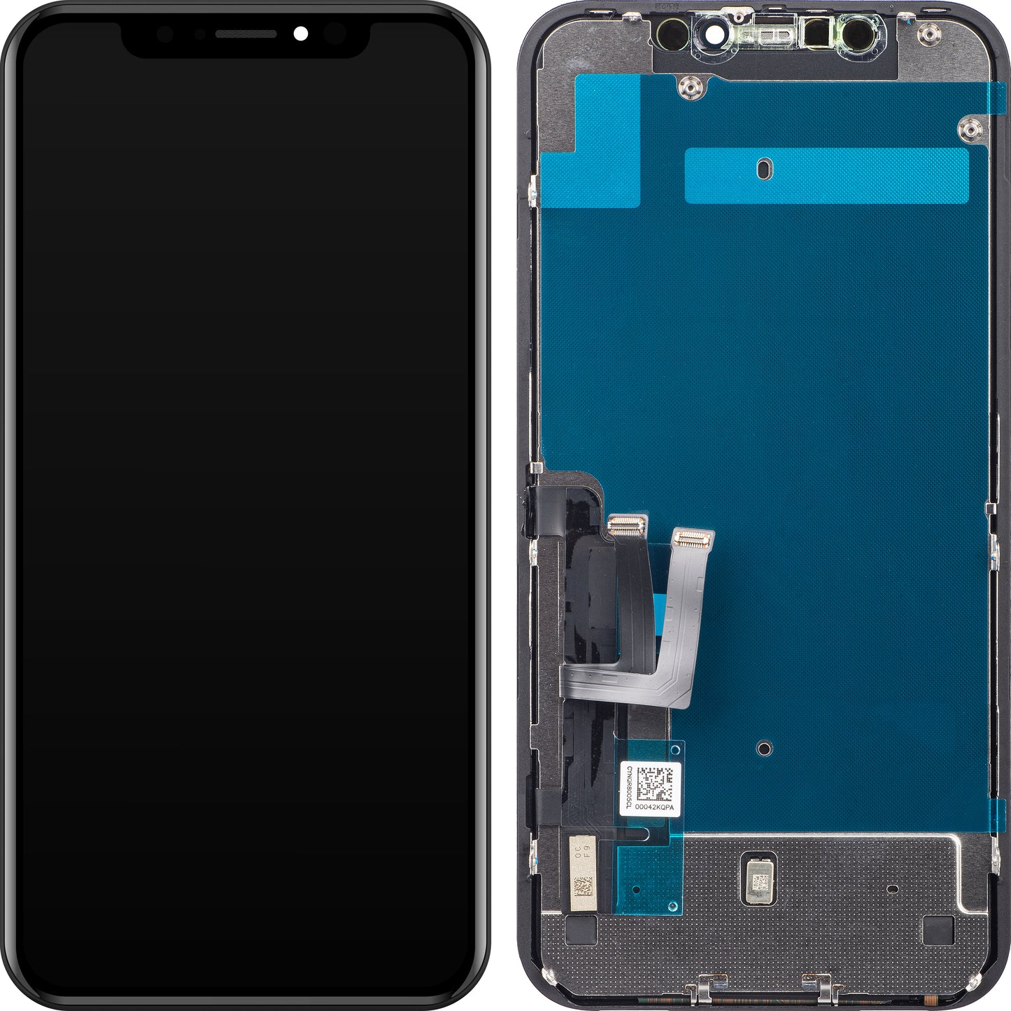 ZY Écran tactile pour Apple iPhone 11, avec cadre, LCD In-Cell IC mobile, noir