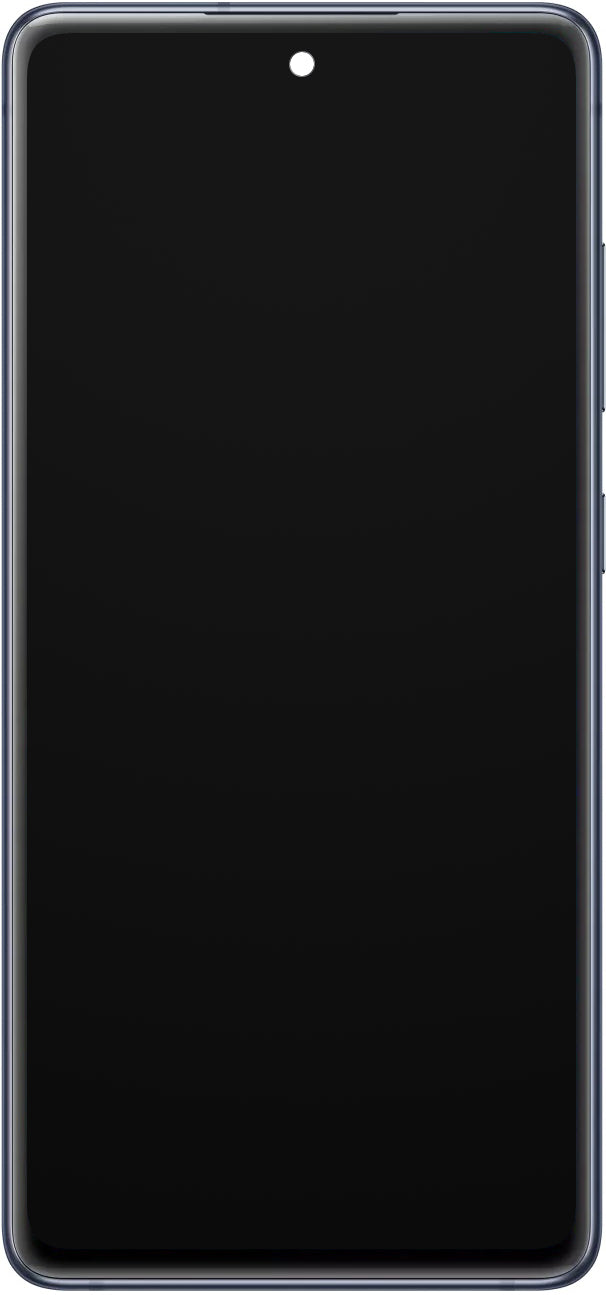 Touchscreen Display Samsung Galaxy S20 FE G780, mit Rahmen, Marineblau, Service Pack GH82-24220A