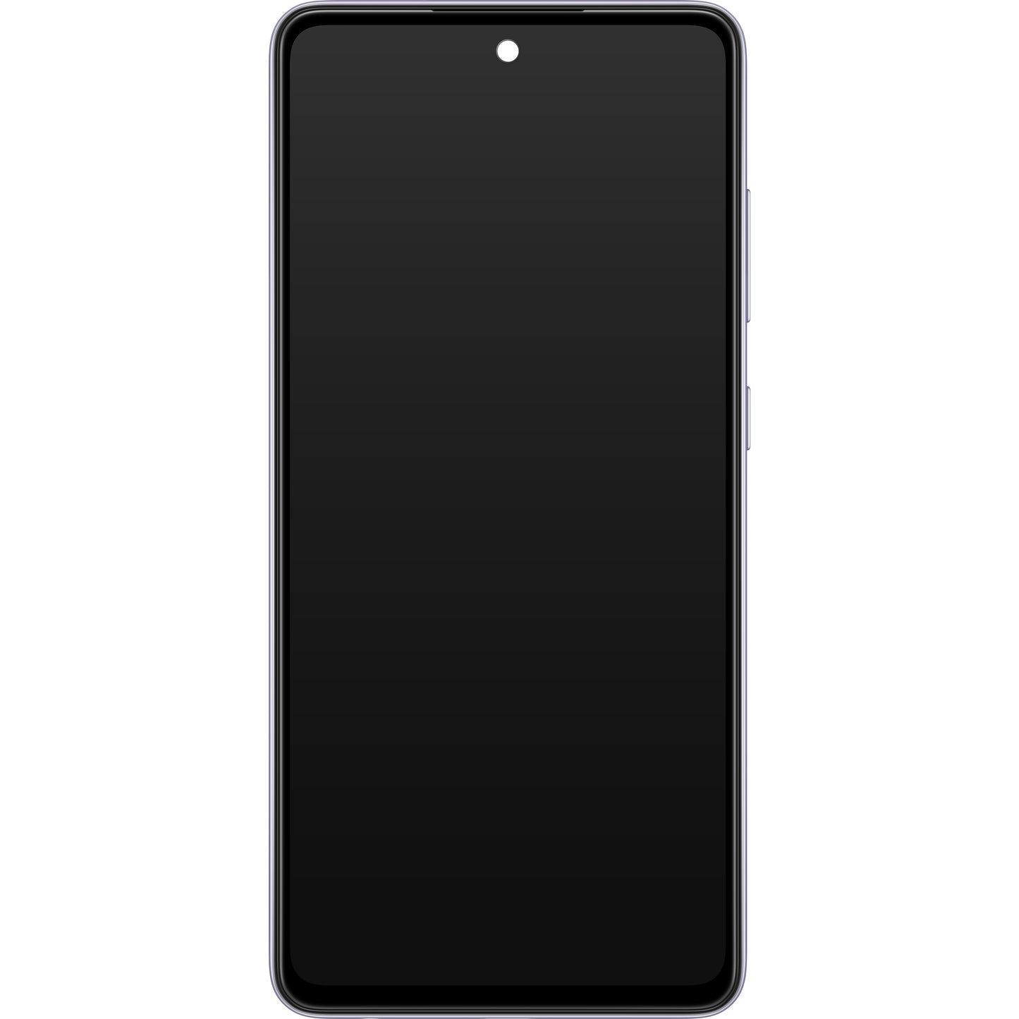 Touchscreen Display Samsung Galaxy A52s 5G A528, mit Rahmen, Lila, Service Pack GH82-26861C