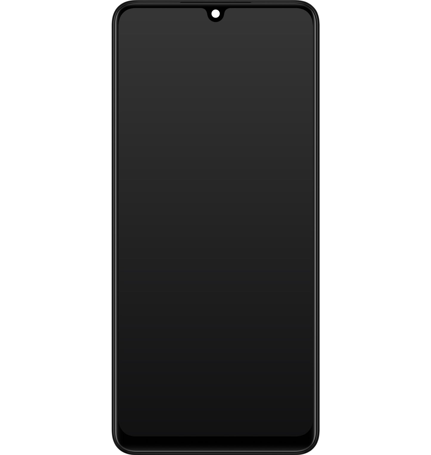 Samsung Galaxy Galaxy A22 A225 Écran tactile avec cadre, noir, Service Pack GH82-25944A