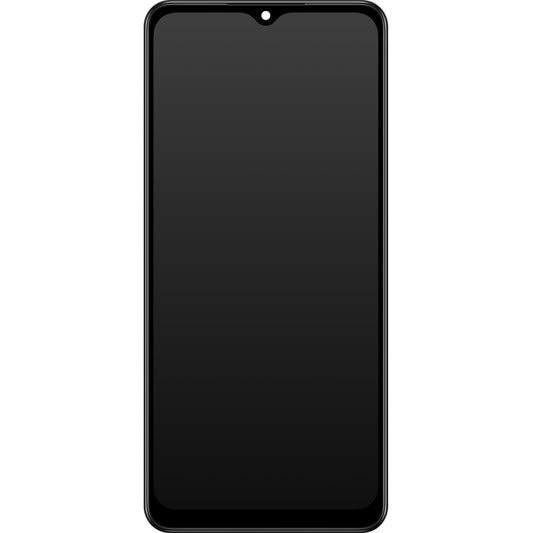 Écran tactile Samsung Galaxy A02 A022, avec cadre, noir, Service Pack GH82-25249A