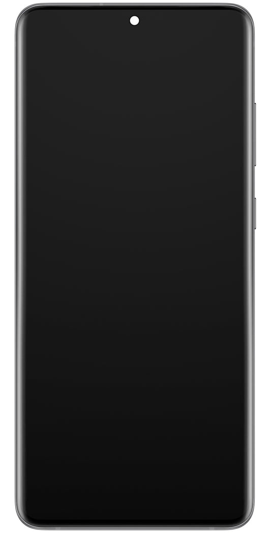Samsung Galaxy Galaxy S20 Ultra 5G G988 / S20 Ultra G988 Touchscreen-Display, mit Rahmen, weiß, Service Pack GH82-26032C