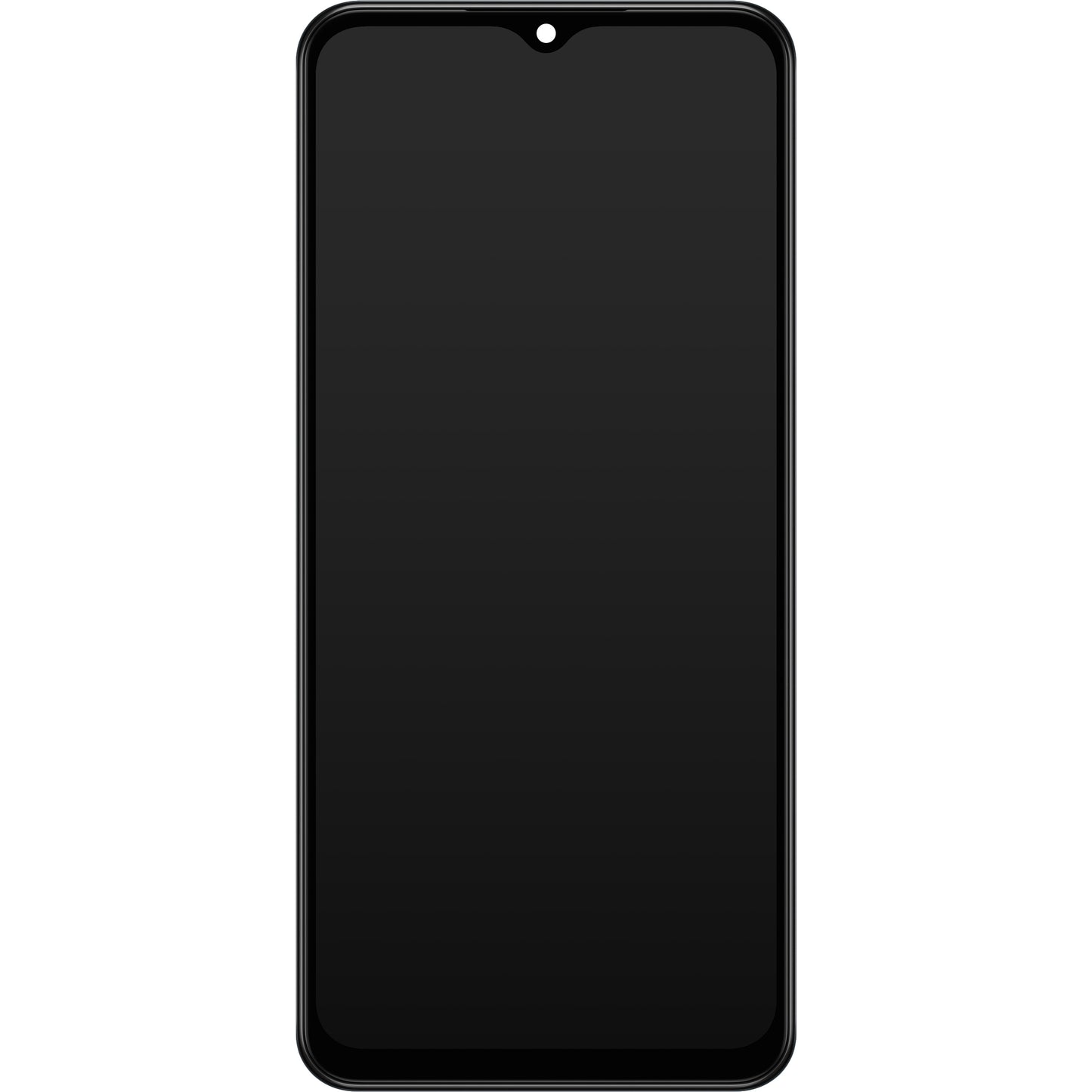 Touchscreen Display Samsung Galaxy M13 M135, with Frame, Black, Service Pack GH82-29132A