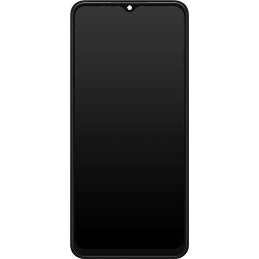 Touchscreen Display Samsung Galaxy A13 A137, mit Rahmen, Schwarz, Service Pack GH82-29228A