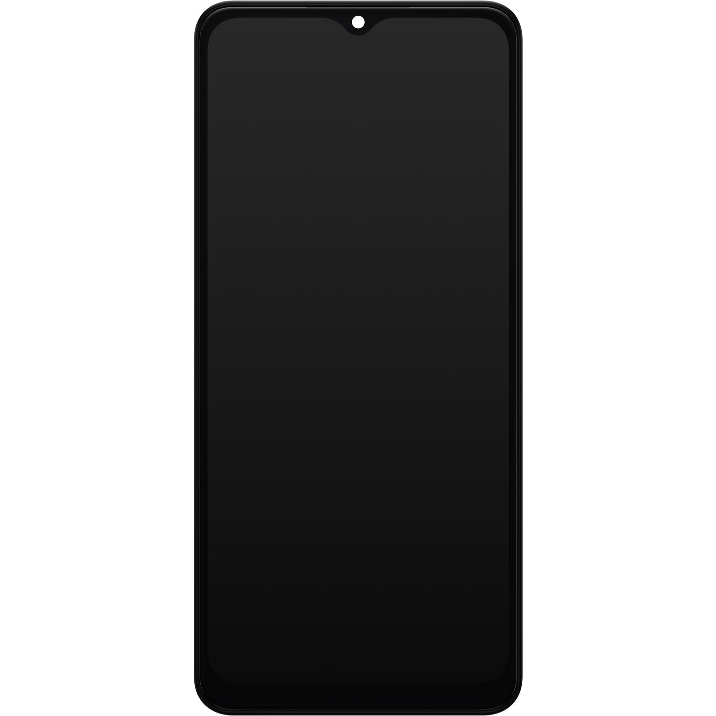 Touchscreen scherm Samsung Galaxy A04s A047, met frame, zwart, Service Pack GH82-29805A