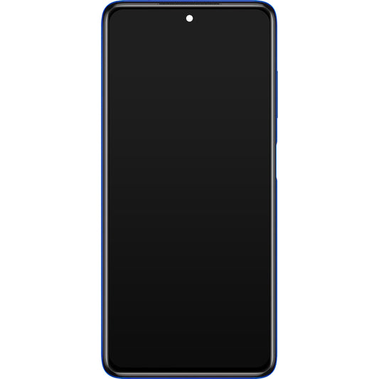 Écran tactile Xiaomi Poco X3 Pro, avec cadre, bleu, Service Pack 560003J20S00