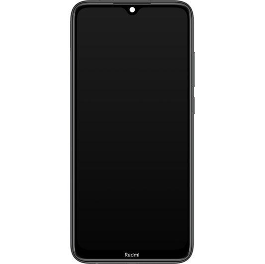 Écran avec Touchscreen Xiaomi Redmi Note 8T, avec Cadre, Noir, Service Pack 5600040C3X00