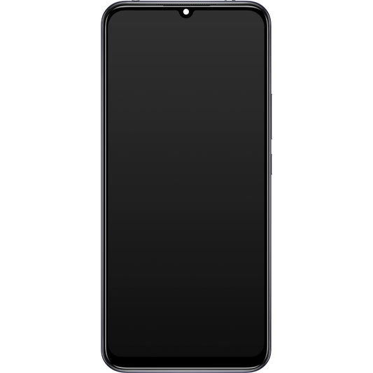 Display met Touchscreen Xiaomi Mi 10 Lite 5G, met Frame, Grijs, Service Pack 56000400J900