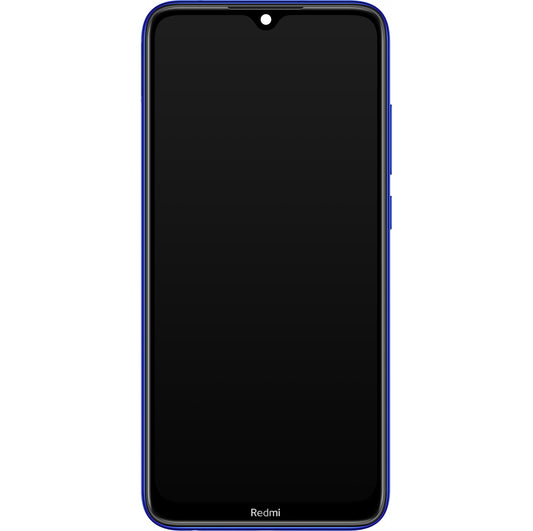 Écran avec Touchscreen Xiaomi Redmi Note 8T, avec Cadre, Bleu, Service Pack 5600030C3X00