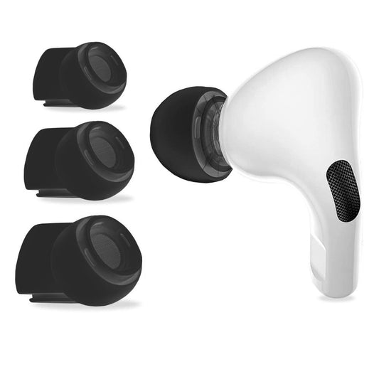 Tech-Protect oordopjes voor Apple AirPods Pro Series, Maat S / M / L, Zwart