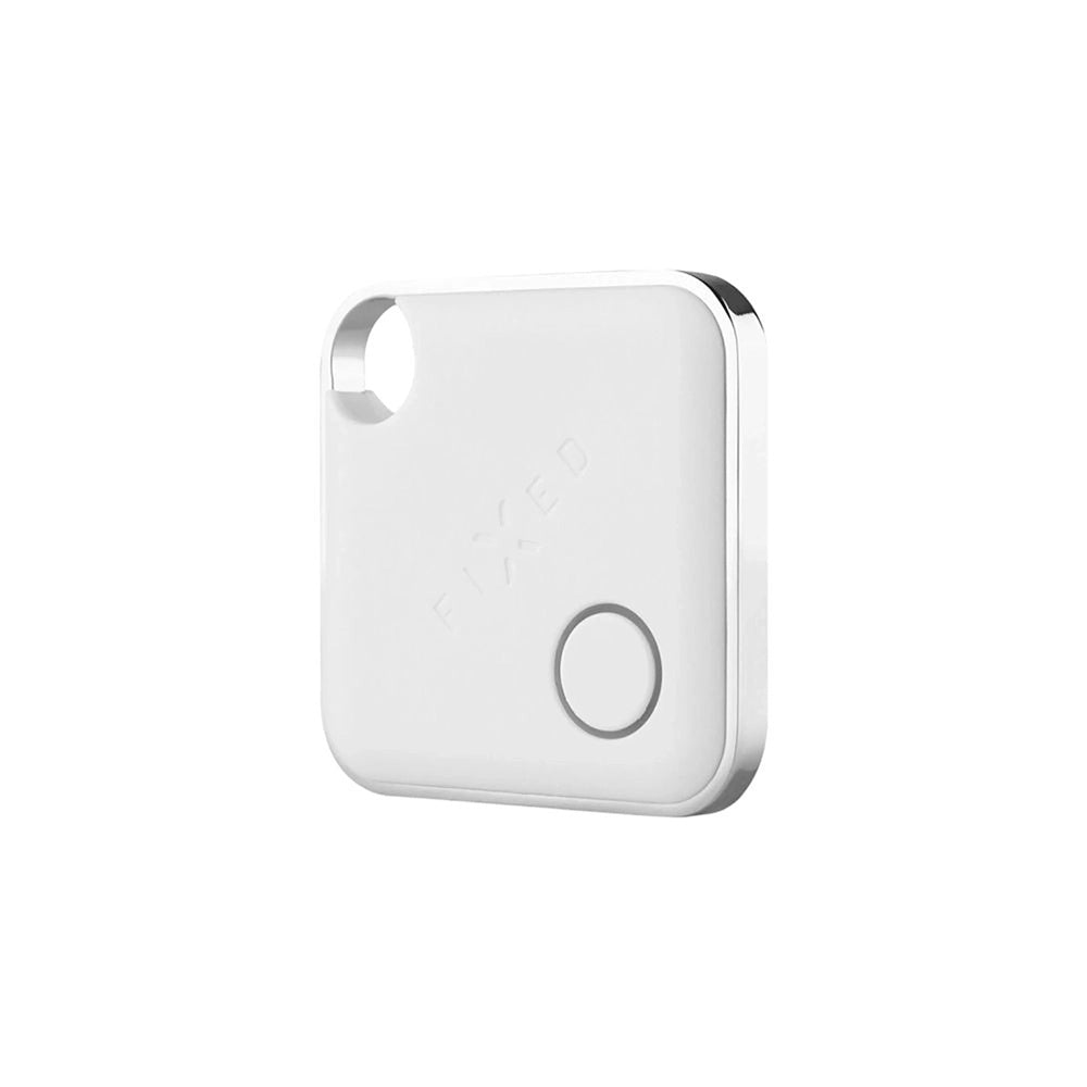 Fixed SmartTag Duo voor iOS, Set 2 Stuks, Wit / Zwart