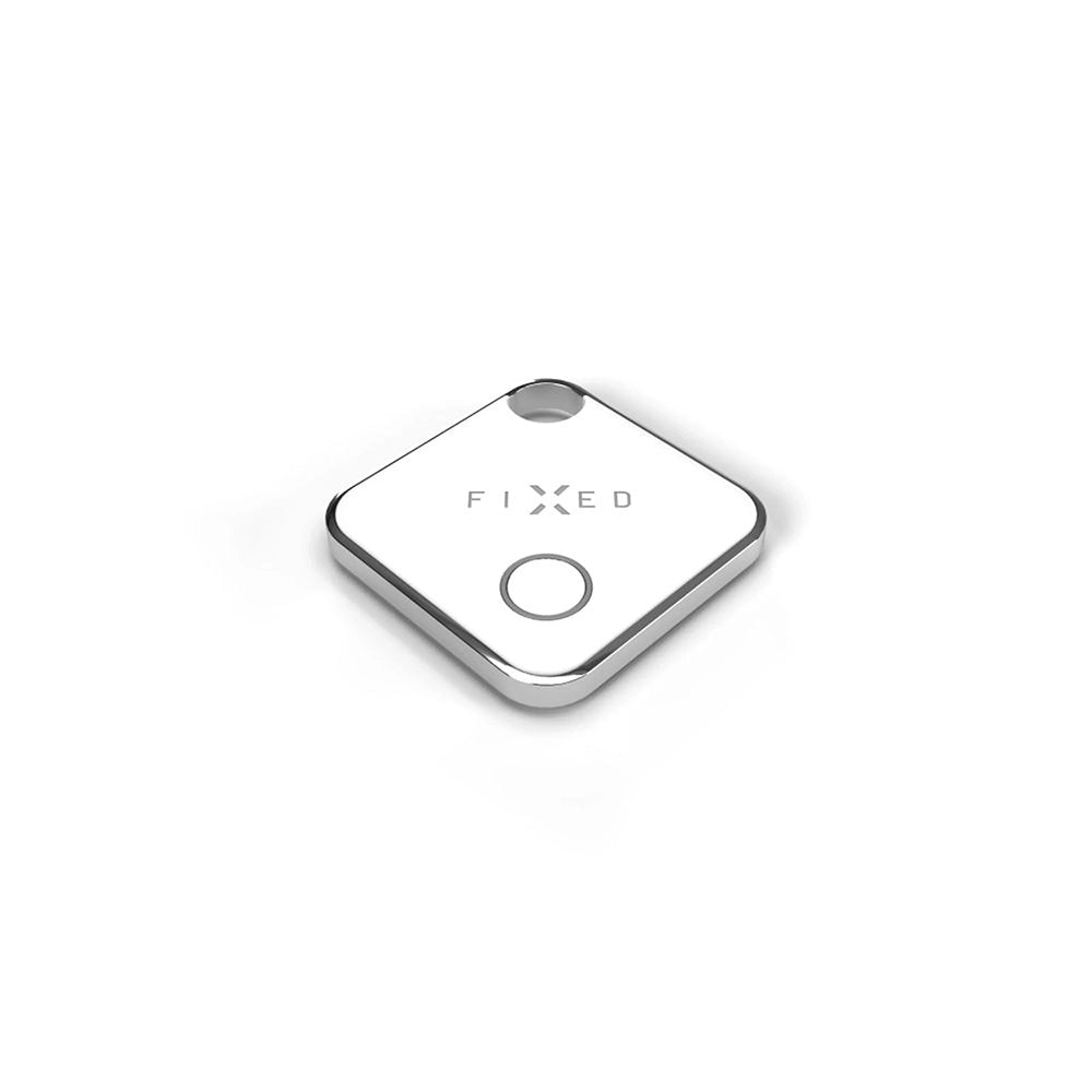 Fixed SmartTag Duo voor iOS, Set 2 Stuks, Wit / Zwart