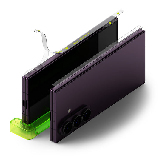Film de protection Charnière Ringke Dual Easy pour Samsung Galaxy Z Fold8 Ultra F976, Plastique, Lot de 2 pièces