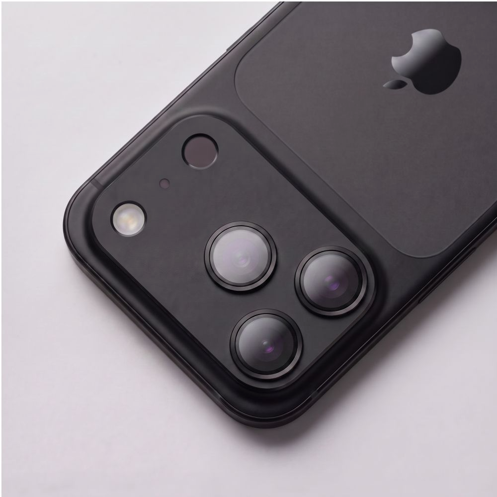 Schutzfolie für die Rückkamera Tech-Protect CamFull Fit+ für Apple iPhone 18 Pro Max, gehärtetes Glas, schwarz