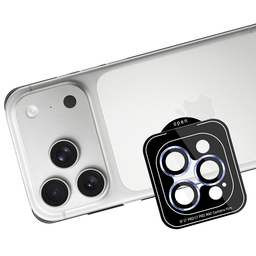 3MK Protection Pro Achtercamera Beschermfolie voor Apple iPhone 18 Pro / 18 Pro Max, Gehard Glas, Blauw