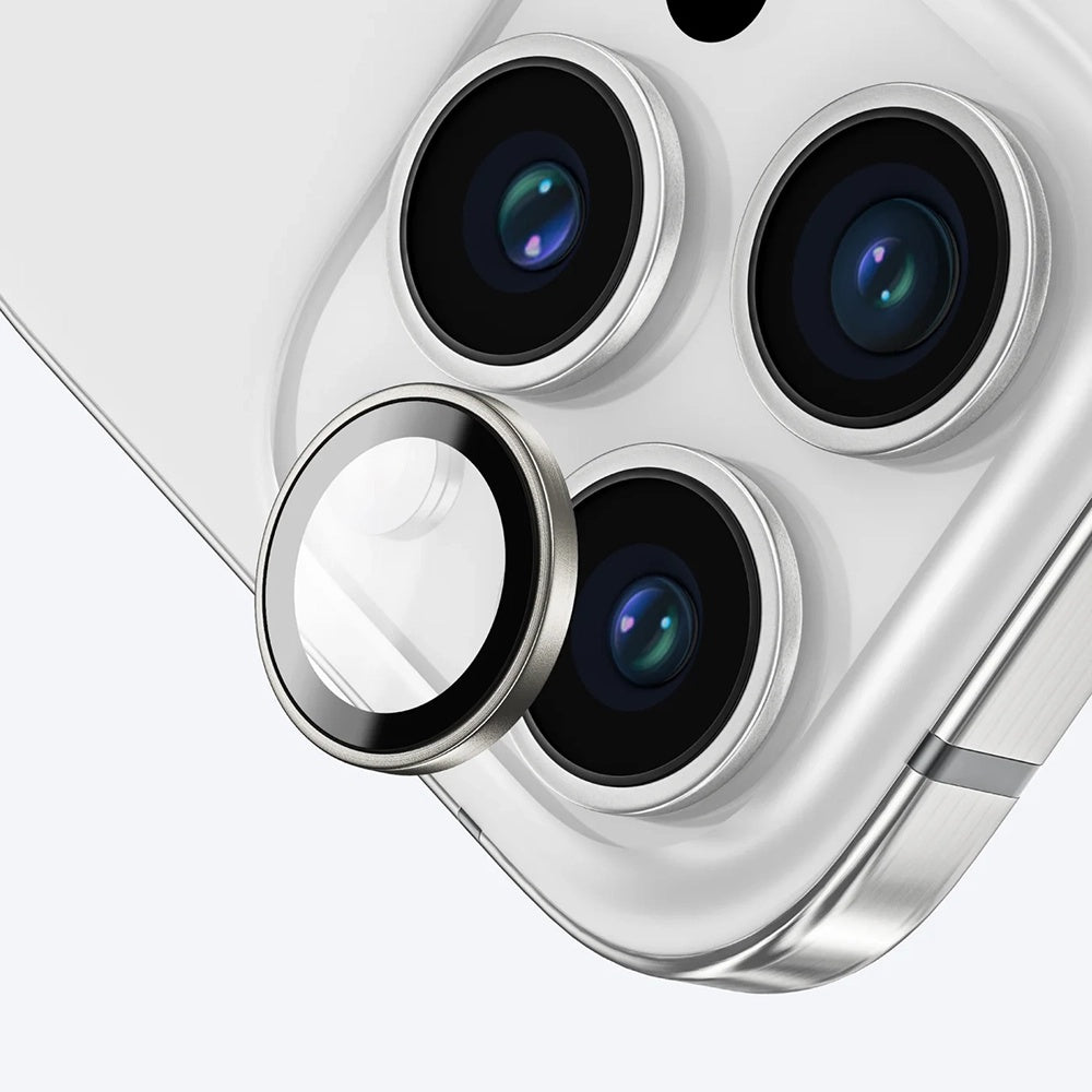 Beschermfolie Anank AR Achtercamera voor Apple iPhone 17 Air, Gehard Glas, Goudkleurig