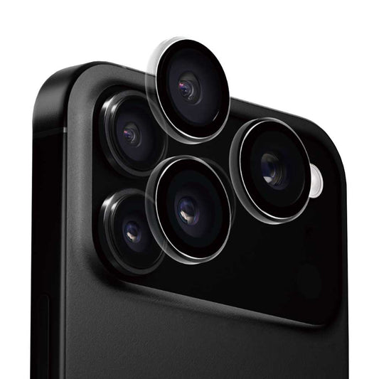 Anank AR Rear Camera Protection Film for Apple iPhone 17 Pro Max / 17 Pro, Tempered Glass, Transparent