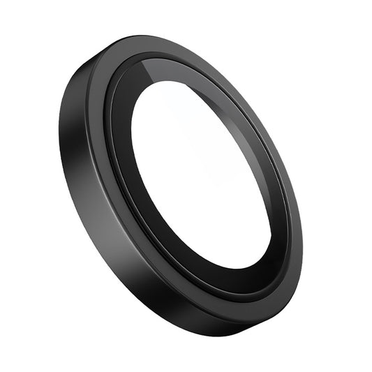 Beschermfolie Achtercamera Blueo Metal Frame voor Apple iPhone 17 Air, Gehard Glas, Zwart