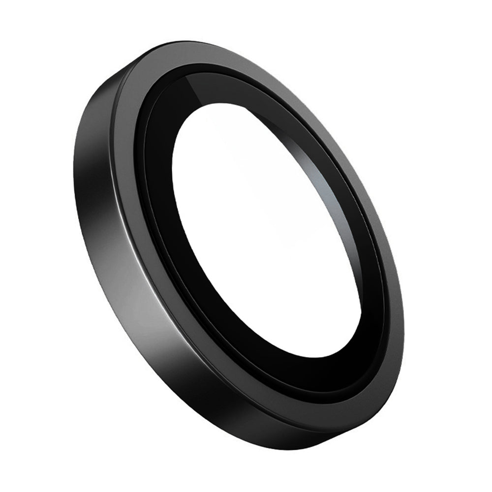 Blueo Metal Frame-beschermfolie voor de achtercamera van Apple iPhone 18 Pro / 18 Pro Max, gehard glas, zwart