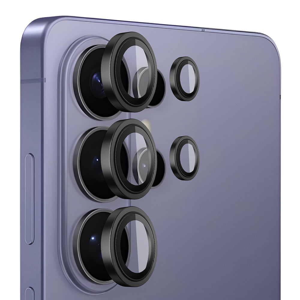 Schutzfolie Blueo für die Rückkamera des Samsung Galaxy S26 Ultra S948, gehärtetes Glas, Schwarz