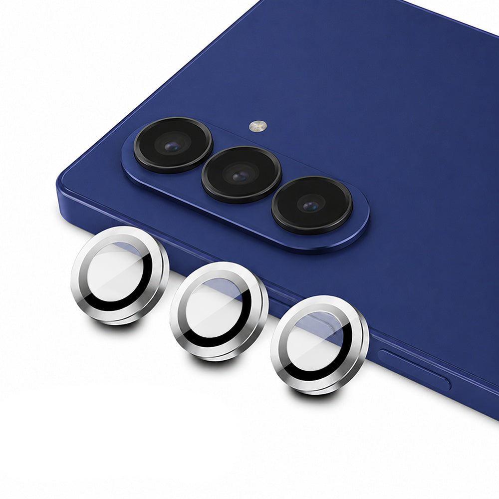 Blueo achtercamera beschermfolie voor Samsung Galaxy Z Fold8 Ultra F976 / Z Fold7 F966, gehard glas, zilver