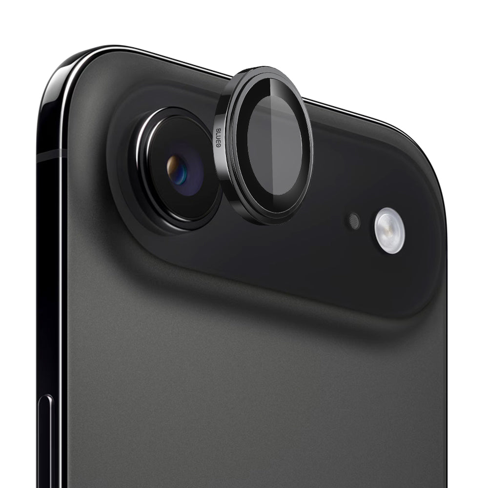 Film de protection Caméra Arrière Blueo Sapphire Crystal pour Apple iPhone 17 Air, Verre Trempé, Noir