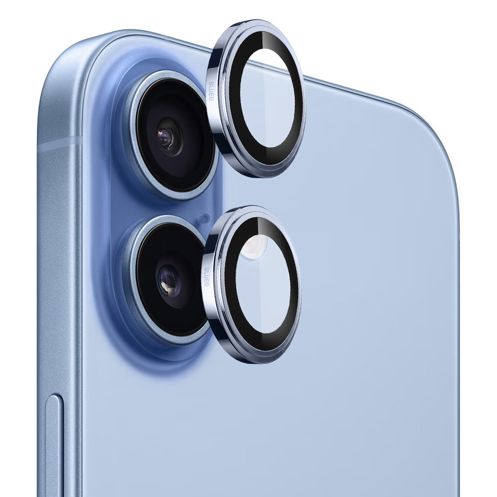 Beschermfolie Blueo Sapphire Crystal voor Apple iPhone 17, Gehard Glas, Blauw
