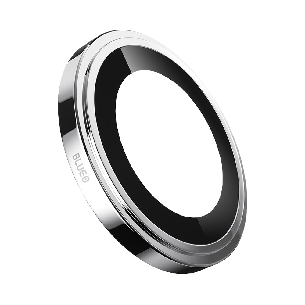 Blueo Sapphire Crystal beschermfolie voor de achtercamera van Apple iPhone 18 Pro / 18 Pro Max, gehard glas, zilverkleurig