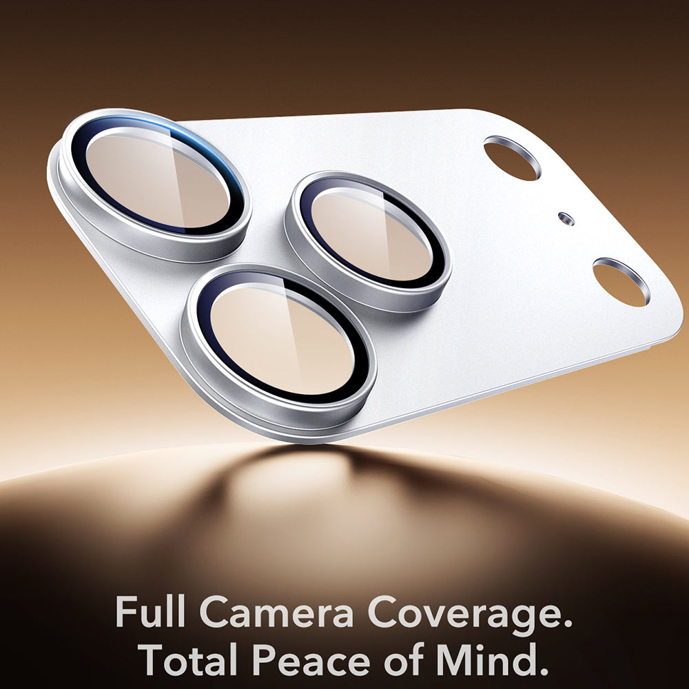 ESR Armorite Pro Achtercamera Beschermfolie voor Apple iPhone 18 Pro Max, Gehard Glas, Zilver