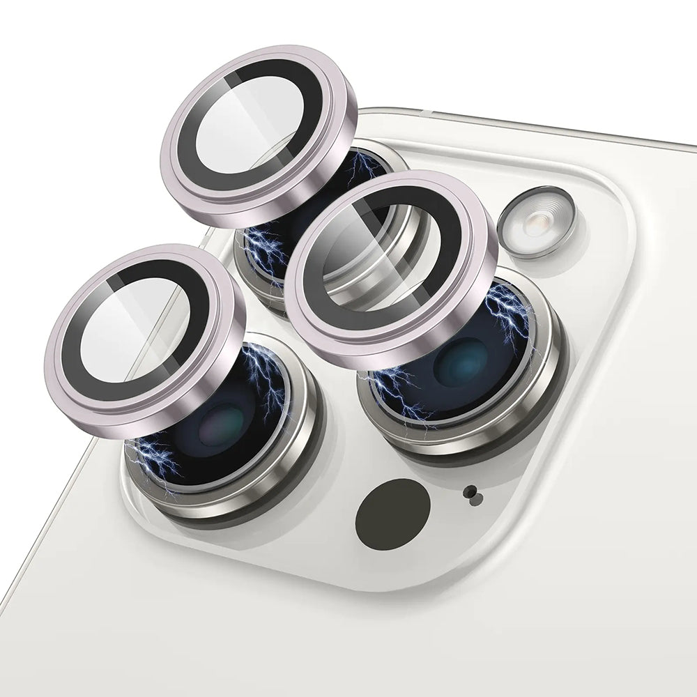 Beschermfolie Achtercamera Lito S+ voor Apple iPhone 17, Gehard Glas, Roze