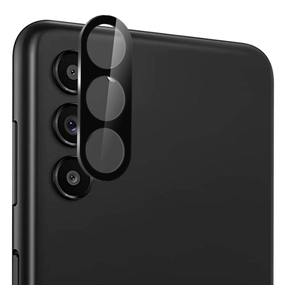 Beschermfolie Achtercamera Lito S+ voor Samsung Galaxy S24+ S926, Gehard Glas, Zwart