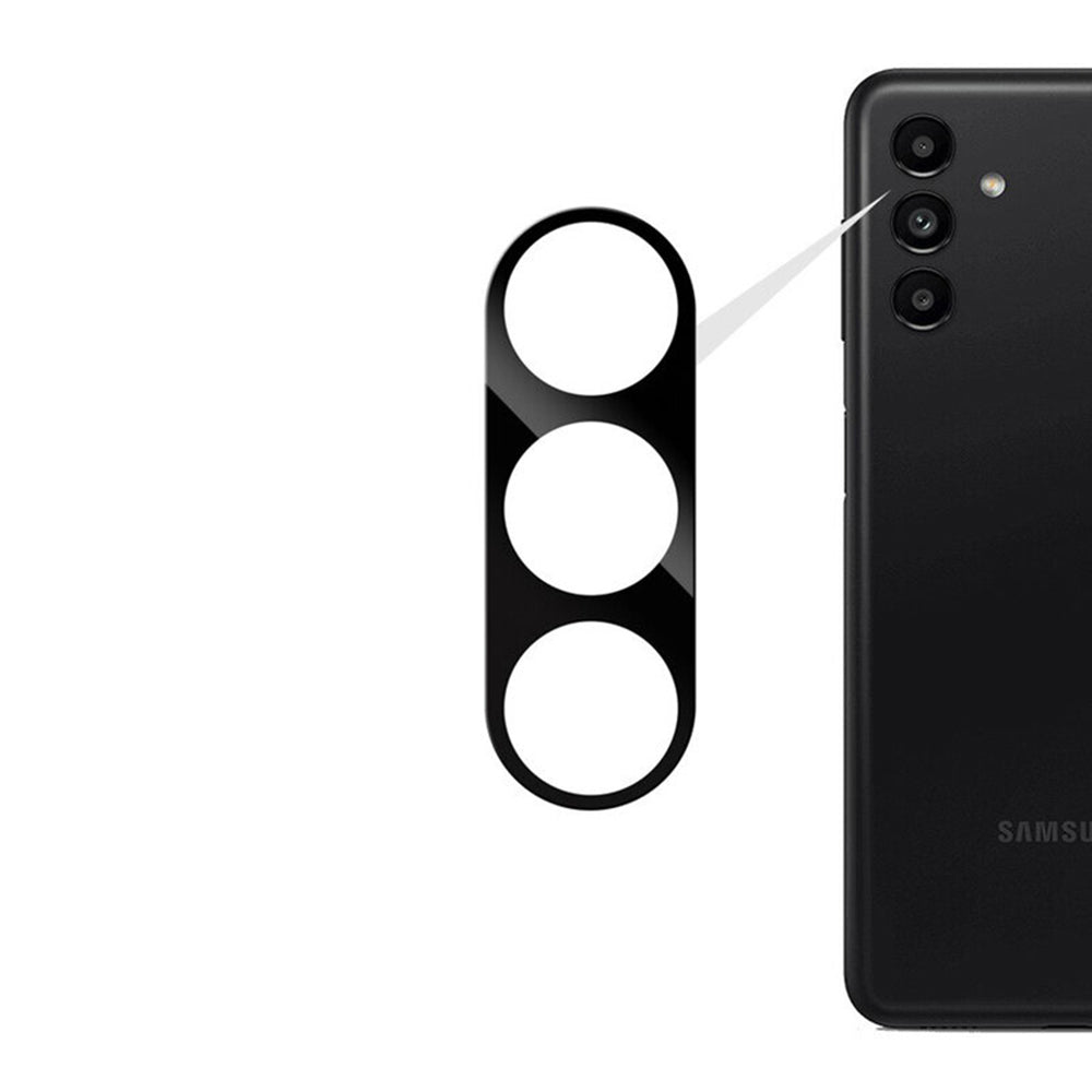 Beschermfolie Achtercamera Lito S+ voor Samsung Galaxy S24+ S926, Gehard Glas, Zwart