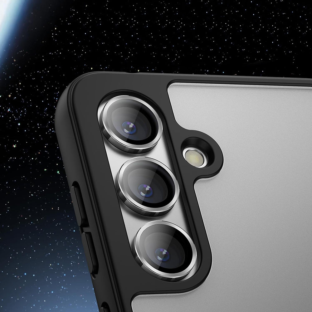 Beschermfolie Achtercamera Lito S+ voor Samsung Galaxy S25 S931, Gehard Glas, Zilver