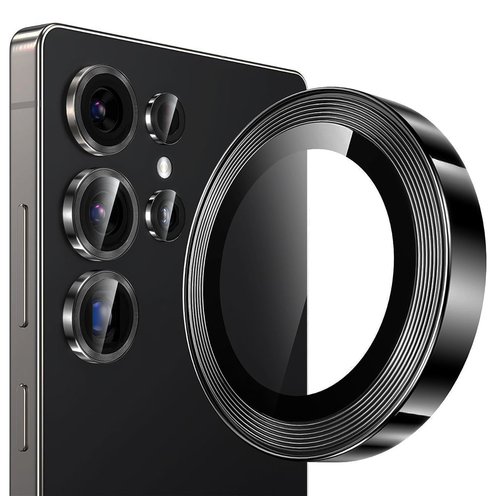 Film de protection pour caméra arrière Lito S+ pour Samsung Galaxy S26 Ultra S948, Verre Trempé, Noir