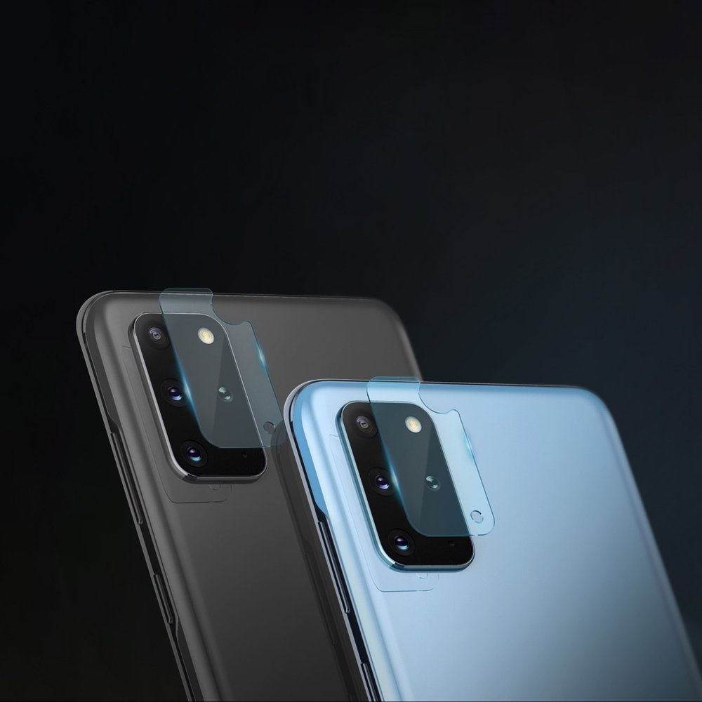 Ringke IDGL Achtercamera Beschermfolie voor Samsung Galaxy S20+ 5G G986 / S20+ G985, Gehard Glas, Set van 3 Stuks, Transparant