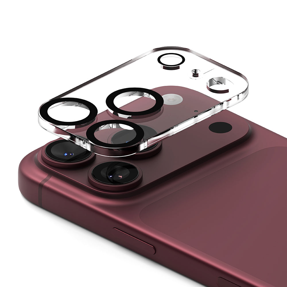 Film de protection pour caméra arrière Ringke pour Apple iPhone 18 Pro, Verre trempé, Lot de 2 pièces, Transparent