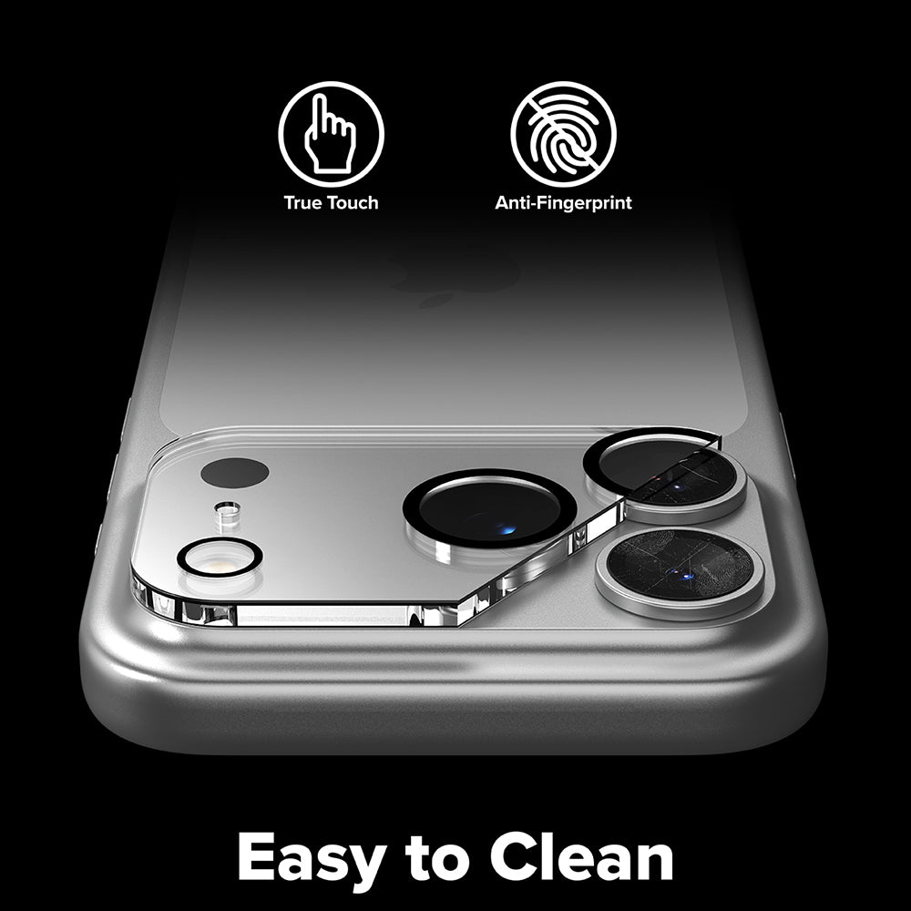 Film de protection pour caméra arrière Ringke pour Apple iPhone 18 Pro, Verre trempé, Lot de 2 pièces, Transparent