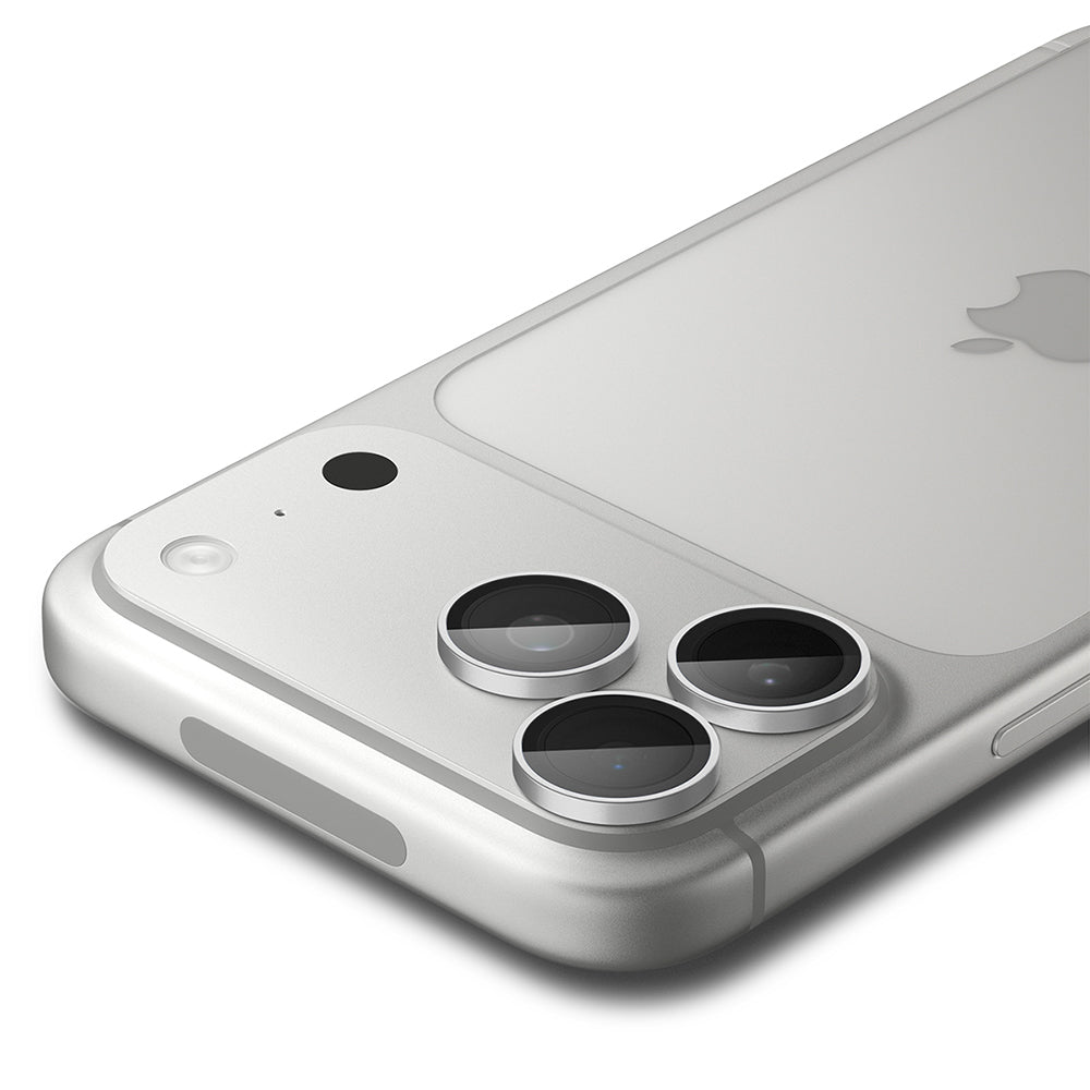 Schutzfolie für die Rückkamera Spigen GlastR EZ FIT Optik Pro für Apple iPhone 18 Pro / 18 Pro Max, gehärtetes Glas, 2 Stück Set, Silber