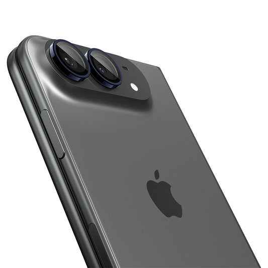 Beschermfolie Achtercamera Spigen GlastR EZ FIT Optik Pro voor Apple iPhone Duo, Gehard Glas, Set van 2 stuks, Marineblauw AGL12011