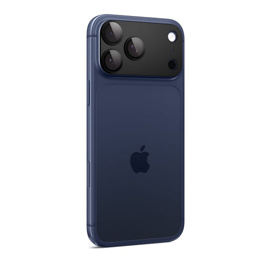 Film de protection pour caméra arrière Spigen GlastR EZ FIT Optik Pro XL pour Apple iPhone 17 Pro Max, Verre Trempé, Noir