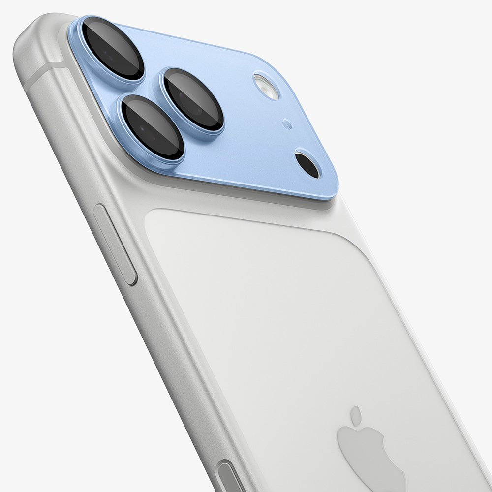 Beschermfolie Achtercamera Spigen GlastR EZ FIT Optik Pro XL voor Apple iPhone 18 Pro, Gehard Glas, Blauw AGL12037