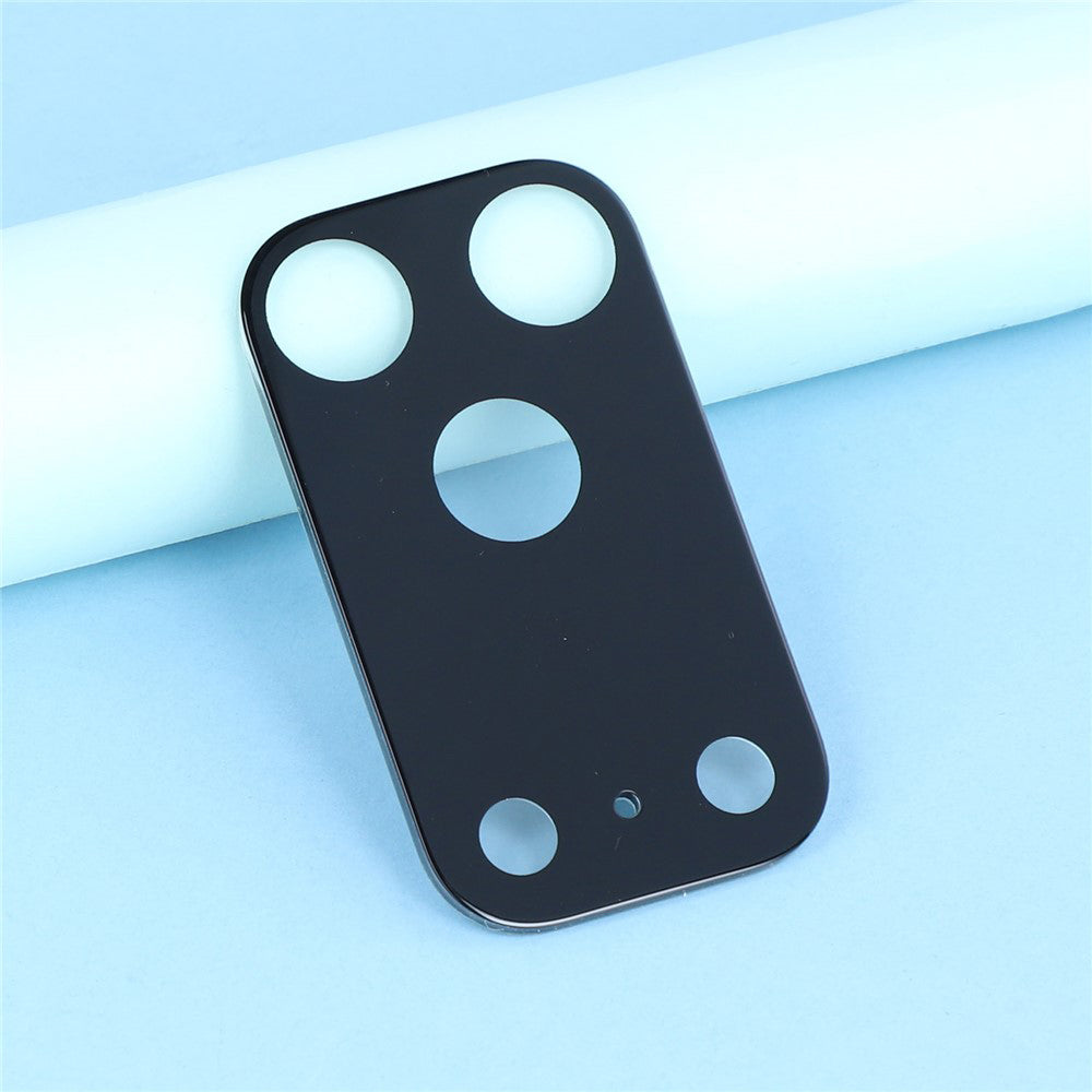 Techsuit Achtercamera Beschermfolie voor Apple iPhone 18 Pro Max, Gehard Glas, Zwart