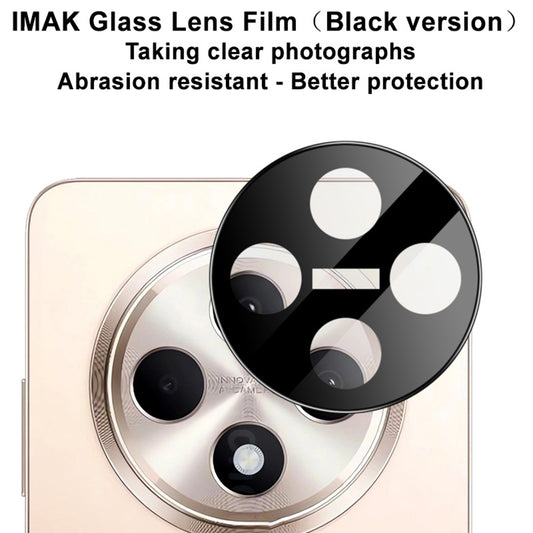 Techsuit Achtercamera Beschermfolie voor Oppo Reno12 FS 5G / Reno12 FS 4G / Reno12 F 4G / Reno12 F, Gehard Glas, Zwart